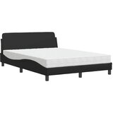  Krevet s madracem Dover crni 140 x 200 cm od umjetne kože | shoptok.hr