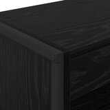 vidaXL Ormarić za knjige Crni hrast 80 x 30 x 155 cm Konstruirano drvo | shoptok.hr