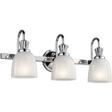 Elstead Lighting Elstead Cora Stenska kopalniška svetilka s 3 lučmi, polirani krom, IP44, G9, (22099043) | Shoptok.si