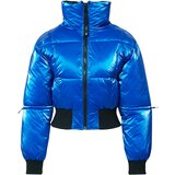 River Island Zimska jakna modra / črna | Shoptok.si