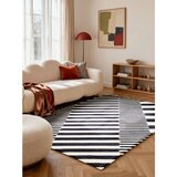 Elle Decoration Crno-bijeli ručno rađen vunen tepih 200x290 cm Stryve Flux – | shoptok.hr