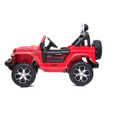  Licencirani auto na akumulator Jeep Rubicon 4x4 - crveni | shoptok.hr
