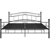  Okvir za krevet crni metalni 140 x 200 cm | Eponuda.com