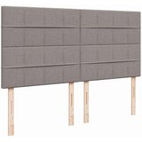  Otomanski okvir kreveta s madracima smeđesivi 200x200cm tkanine | shoptok.hr