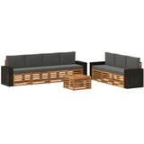  Setovi sofa 8 kom. Čvrsto drvo akacije | shoptok.hr