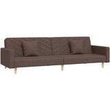  The Living Store Kavč dvosed z ležiščem in dvema blazinama taupe blago - Raztegljiv Kavč, (21494484) | Shoptok.si