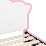  za djecu s uzglavljem Ružičasta 80 x 160 cm PU | shoptok.hr