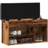 vidaXL Klupa za cipele staro drvo 82x32x45,5 cm izrađeno drvo | shoptok.hr