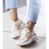 Gemre Beige wedge sneakers Ann | Shoptok.si