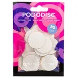 papir za pedikuru Staleks Podo Disk L – 25 mm White 80 grit – 50 kom