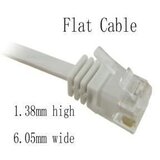 NaviaTec Cat6 patch cable flat, copper 15m | shoptok.hr