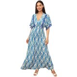 La Modeuse Dolge obleke 71018_P166425 Modra cene