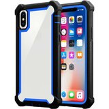 Cadorabo Ohišje, združljiv z Apple v modri črni barvi-2-in-1 zaščitni pokrov s silikonskim robom TPU in akrilnim steklom, (20567154) Cene