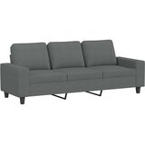 vidaXL Sedežna garnitura 3-delna temno sivo blago | Shoptok.si