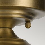  kichler kl-winslow-sf-nbr — plafonsko svetilo winslow 1xE27/60W/230V, prečnik 21,6 cm, mesing | Eponuda.com