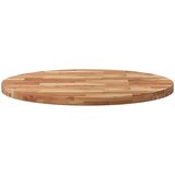  Okrugla stolna ploča Ø 90 x 4 cm od masivnog bagremovog drva | Shoptok.si