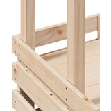 Vanjski barski stol s krovom 112,5 x 57 x 195,5 cm masivno drvo | shoptok.hr