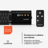 Klarstein Phantom stenski infrardeči grelnik | 2000 W | 15 m² | Zmogljiv in tanek | 84 cm x 10 cm | Shoptok.si