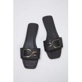 Trendyol Shoes ženske papuče Takss25Te00015, crne u