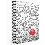  CLIQUE SPIRALNA BILJEŽNICA A4 CRTE | shoptok.hr