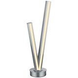 CINQUE Siva LED namizna svetilka z glasovnim upravljanjem s pomočjo mobilne aplikacije s kovinskim senčilom (višina 67,5 cm) Cicanto – | Shoptok.si