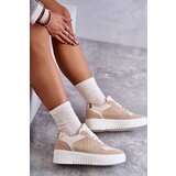 Boto Women's Low Sport Shoes On The Platform Beige Kyllie | Shoptok.si