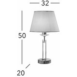  Kolarz 330.71.8C - Kristalna stona lampa IMPERIAL 1xE27/60W/230V zlatna/bež | Eponuda.com