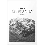  Plakat - The majestic peak of Aconcagua mountain crown mountain landscape 29.7x42 Bez okvira s margom | shoptok.hr