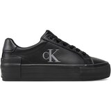 Calvin Klein Jeans Superge Vulc Flatform YW0YW01613 Črna Cene
