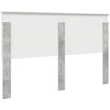vidaXL Vzglavje z vzglavjem Betonsko siva 160 cm Konstruiran les | Shoptok.si