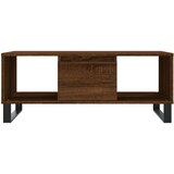  Stolić za kavu smeđa boja hrasta 90x50x36,5cm konstruirano drvo | shoptok.hr