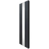 Monster radiator z ravnim ogledalom - 1800 mm x 565 mm - antracitno siva, (21569908) | Shoptok.si