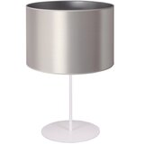  Duolla - Stona lampa CANNES 1xE14/15W/230V prečnik 20 cm srebrna/bela | Eponuda.com