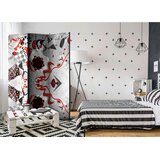 Artgeist PARAVAN 135/172/3 cm siva, rdeča | Shoptok.si