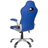 MID.YOU Gaming Stol Game Sport, Črna, Modra, Bela | Shoptok.si