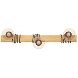 Eglo plafonjera TOWNSHEND 3x E27 55 cm drvo crna 32915 | shoptok.hr