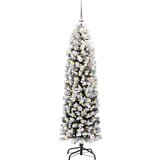 vidaXL Umestno božično drevo Zelena 150 cm PVC in Jeklo in Plastika | Shoptok.si