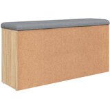  Klupa za cipele boja hrasta 102 x 32 x 50 cm konstruirano drvo | Eponuda.com