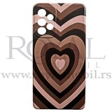  futrola soft print heart za samsung A025 galaxy A02S braon Cene