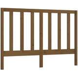  Uzglavlje za krevet boja meda 126 x 4 x 100 cm masivna borovina | shoptok.hr