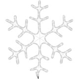 Figura božićne pahulje LED 2 kom topla bijela 59 x 59 cm | shoptok.hr