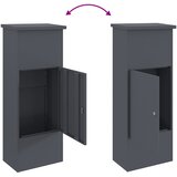  Sandučić za pakete Antracit 44,5 x 29 x 110,5 cm Čelik | shoptok.hr