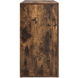  Strani šal Prekajen hrast Inženirski les 120 x 36 x 69 cm, (22094618) | Shoptok.si