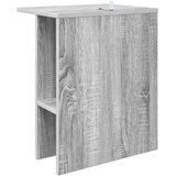  Klubska miza Siva Sonoma 40 x 30 x 49 cm Inženirski les, (5000295395) | Shoptok.si