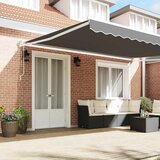 vidaXL Senčnik Bela 4 ×3 m Kovina - - Bela - 19.44 - 4 ×3 m - 2025- | Shoptok.si