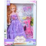 Magic Toys Lutka princeske v vijolični obleki 30cm | Shoptok.si