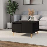  Stolić za kavu crni 55 x 55 x 36,5 cm od konstruiranog drva | shoptok.hr