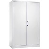 C+P Velika omara, zelo visoka, VxŠ 1950 x 1200 mm, globina 500 mm, vrata svetlo siva | Shoptok.si