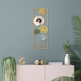 Wallity Zidna dekoracija Loza 3, 32 x 90 cm, Zlatne boje | Eponuda.ba