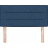  LED glava kreveta s LED trakama Plava 90 cm tkanina | shoptok.hr